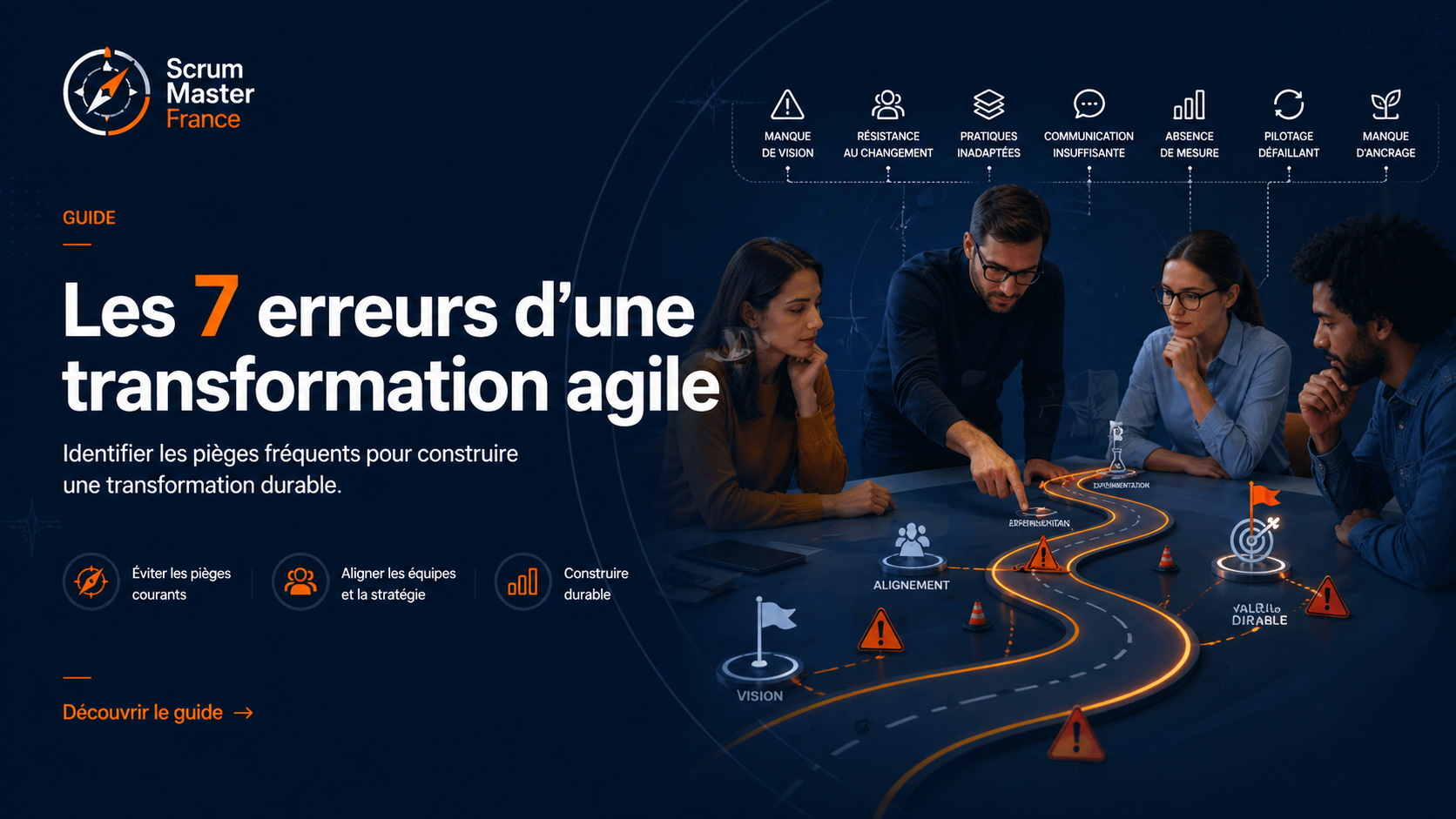 Les 7 erreurs d’une transformation agile